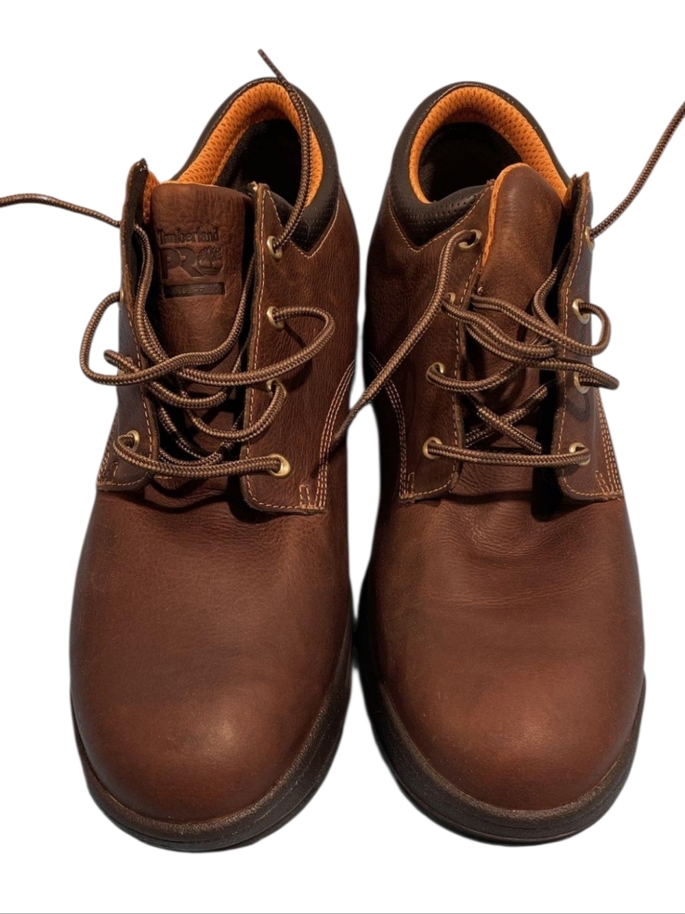 Timberland PRO Work Shoes Mens 14 Wide Brown Leather Oxford NIB Anti-Fatigue